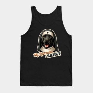 Nun Labrador Retriever Tank Top